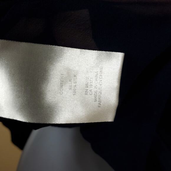 Tibi Eco Silk Halter Cami in Navy Size 4 - Picture 8 of 11